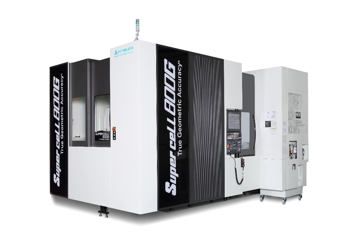Horizontal machining center KITAMURA SUPERCELL 800G | GMV Macchine