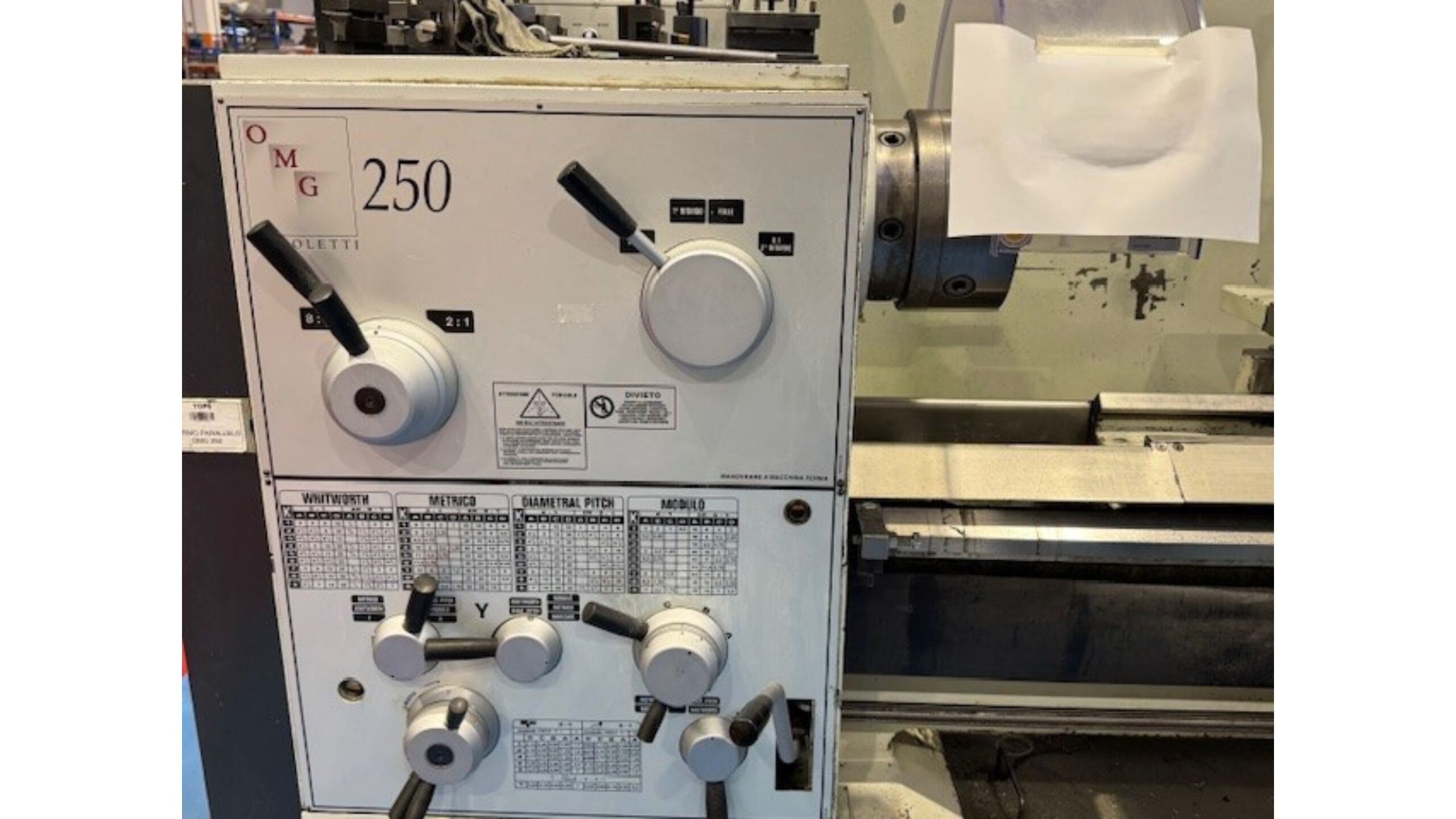 Centre lathe OMG TP 250