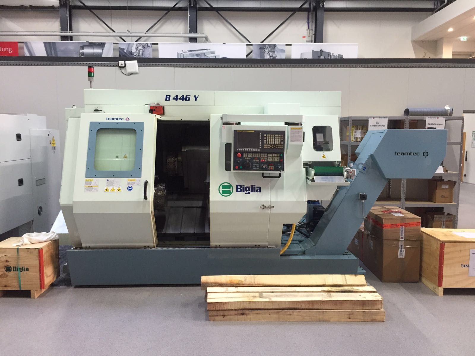 Cnc lathe BIGLIA B 4446Y