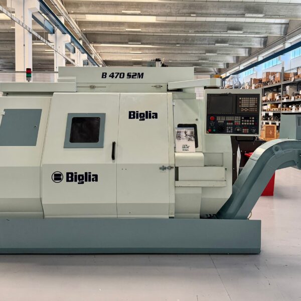 Cnc lathe BIGLIA B 470 S2M
