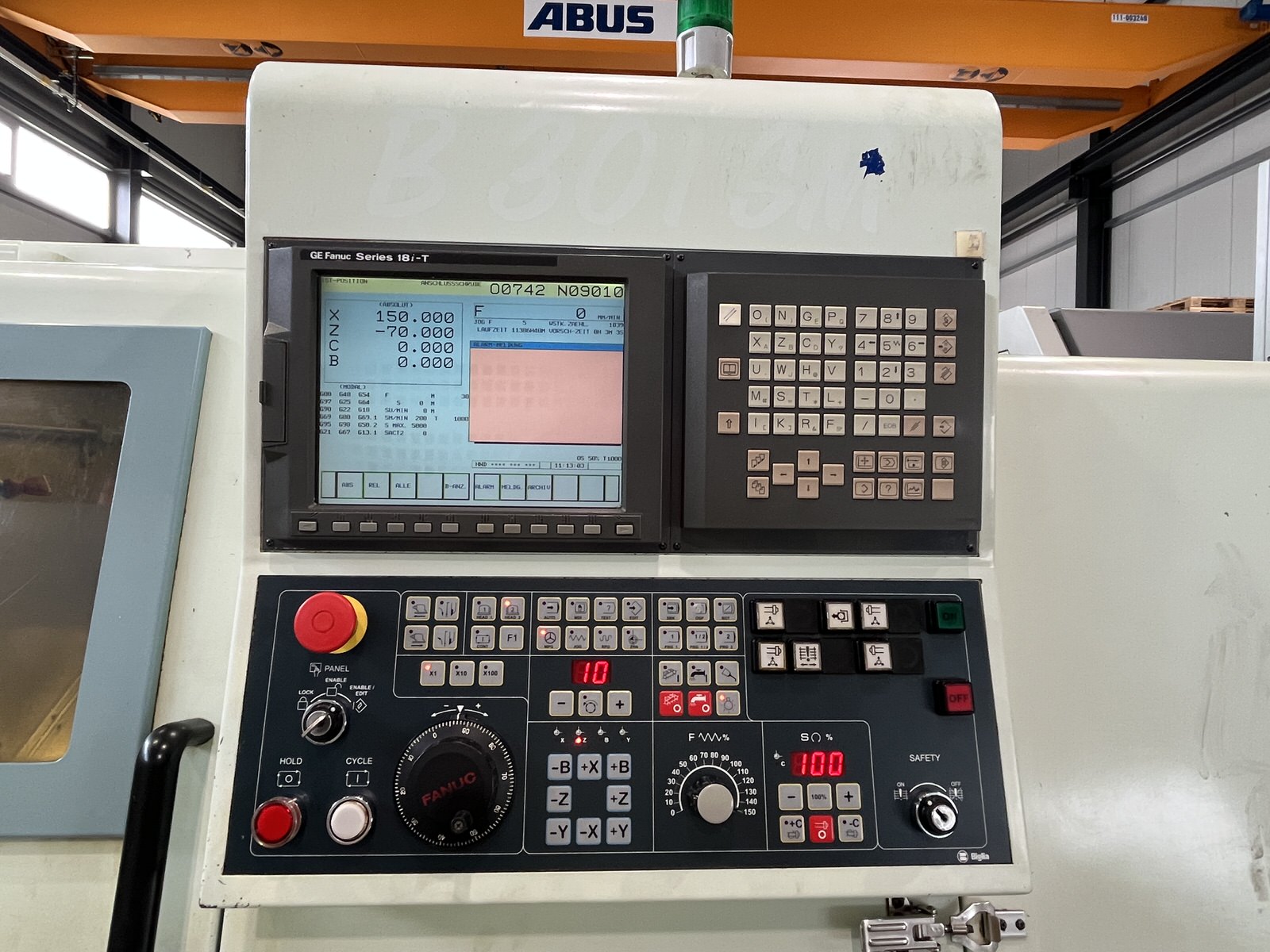 Cnc lathe BIGLIA B301 SM