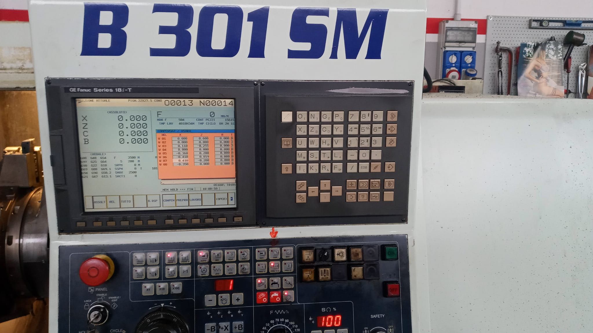 Cnc lathe BIGLIA B301SM