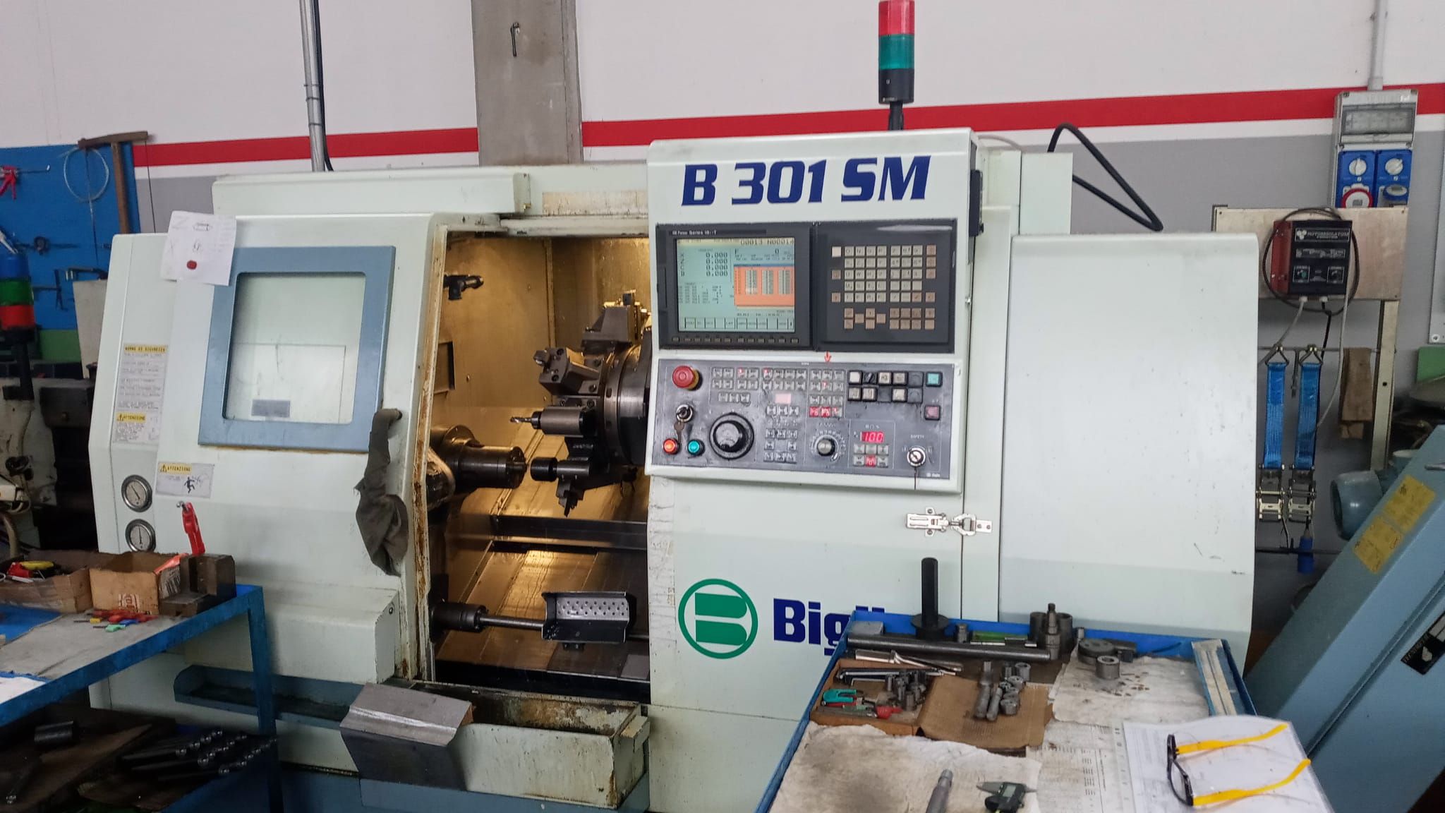 Cnc lathe BIGLIA B301SM