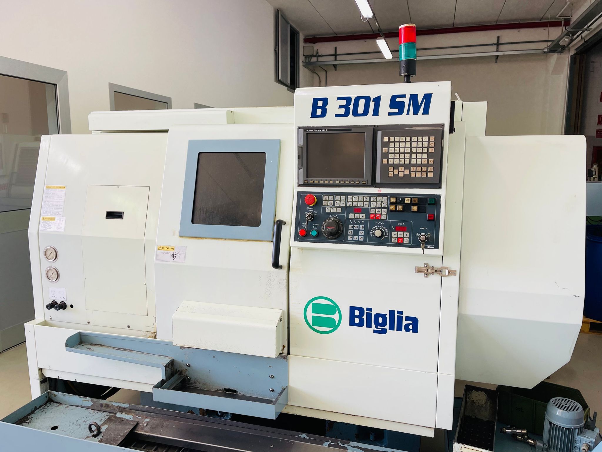 Cnc lathe BIGLIA B301SM