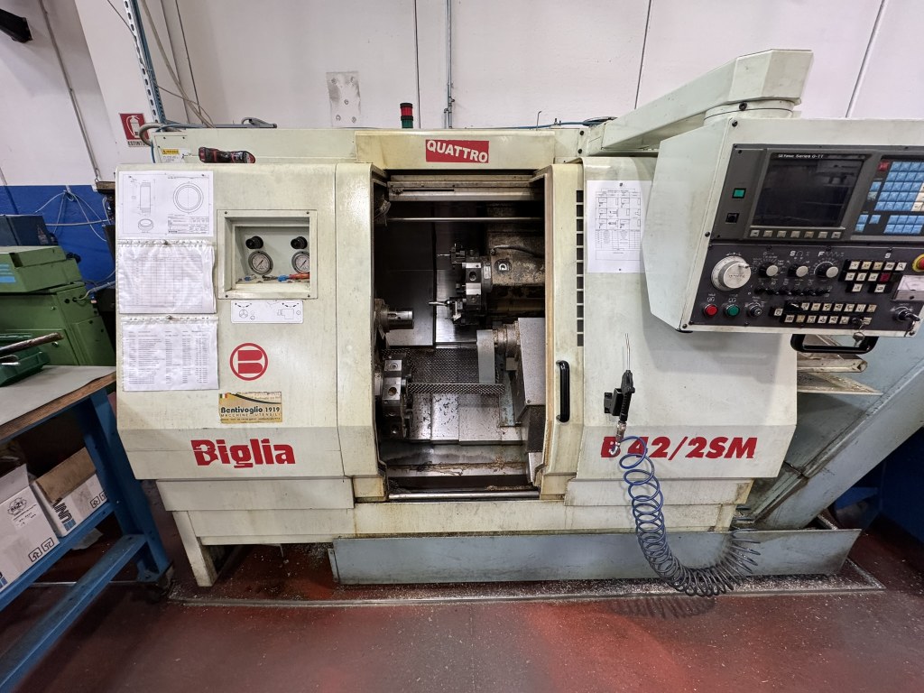 Cnc lathe BIGLIA B42 S2M
