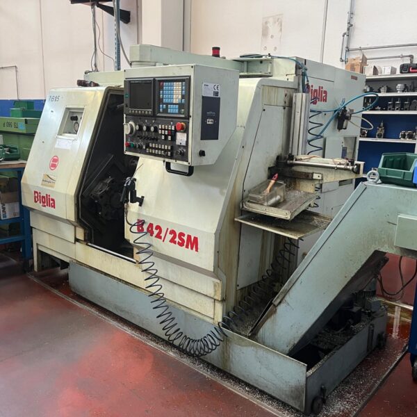 Cnc lathe BIGLIA B42 S2M