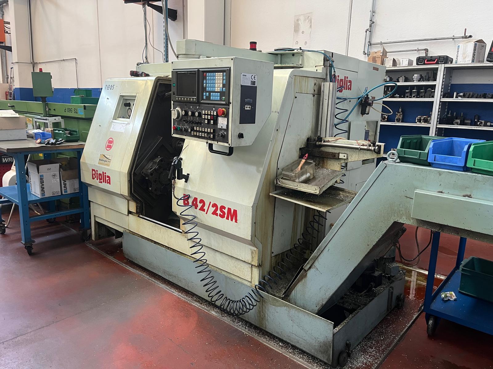 Cnc lathe BIGLIA B42 S2M