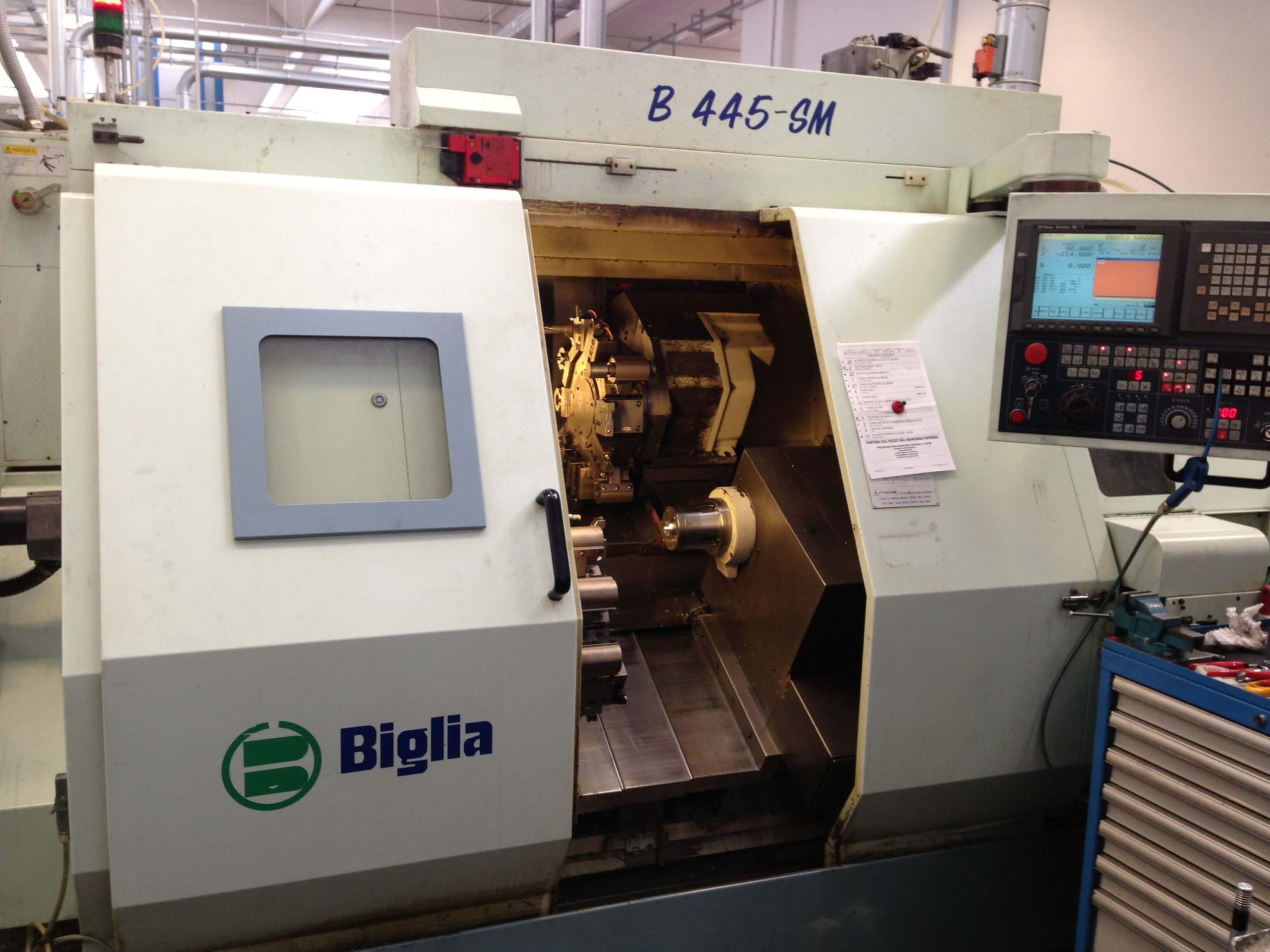 Cnc lathe BIGLIA B445 SM