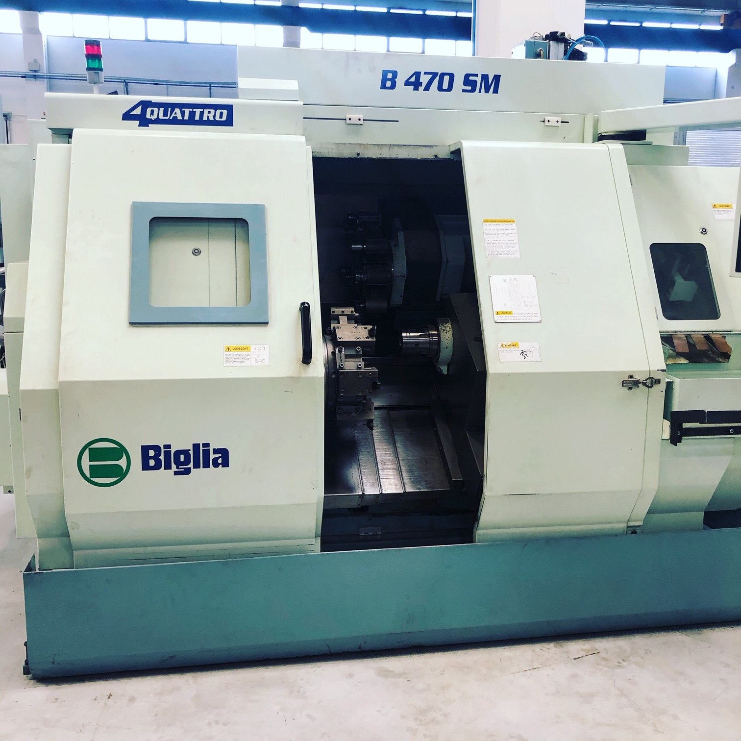 Cnc lathe BIGLIA B470 SM