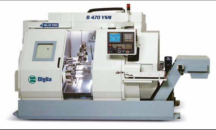 Cnc lathe BIGLIA B470 YSM
