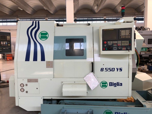 Cnc lathe BIGLIA B550YS