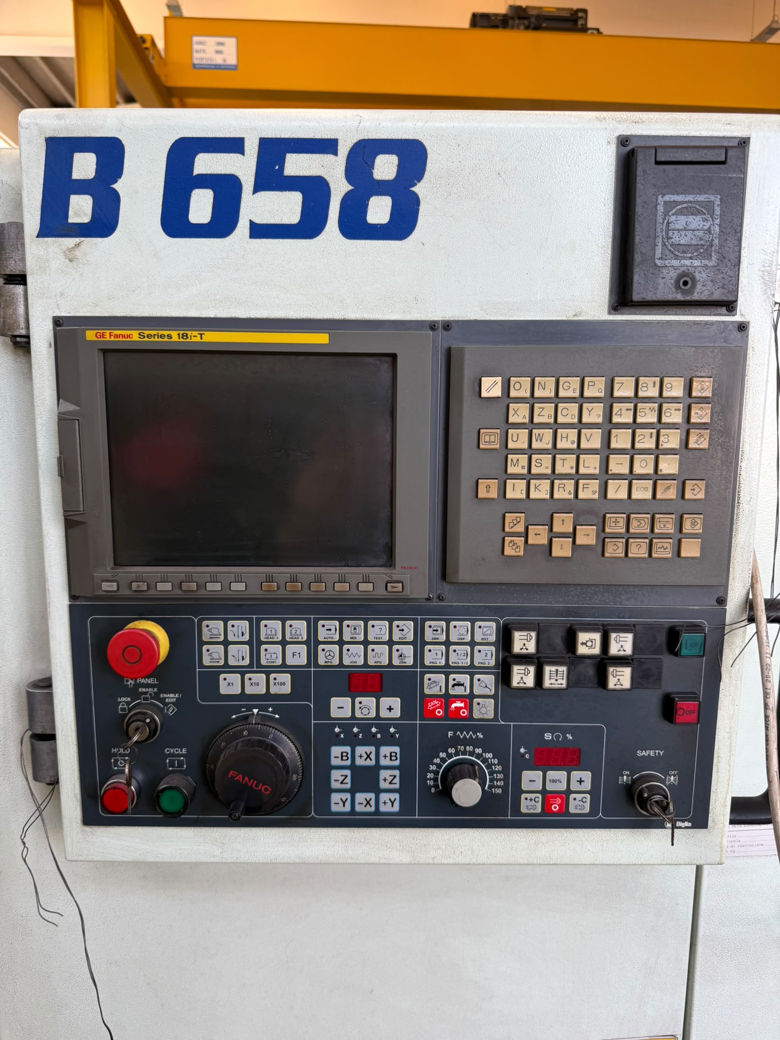 Cnc lathe BIGLIA B658
