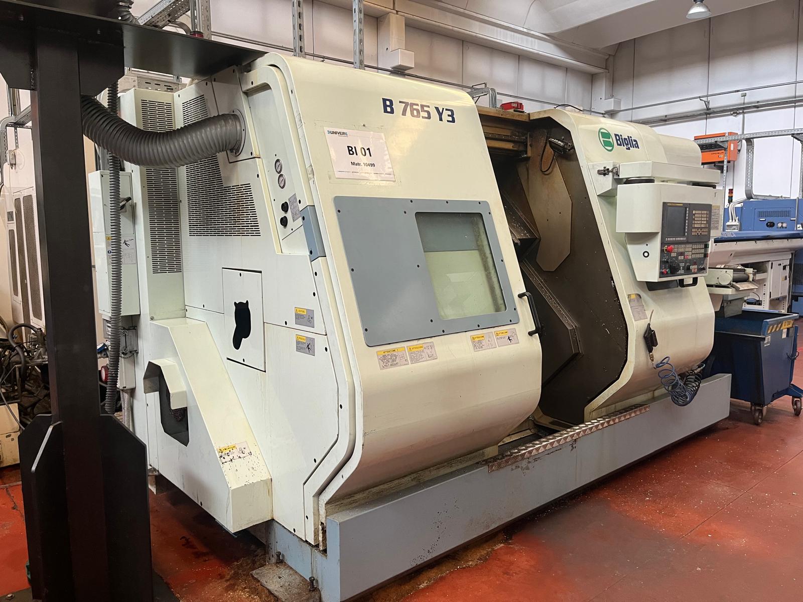 Cnc lathe BIGLIA B765 Y3