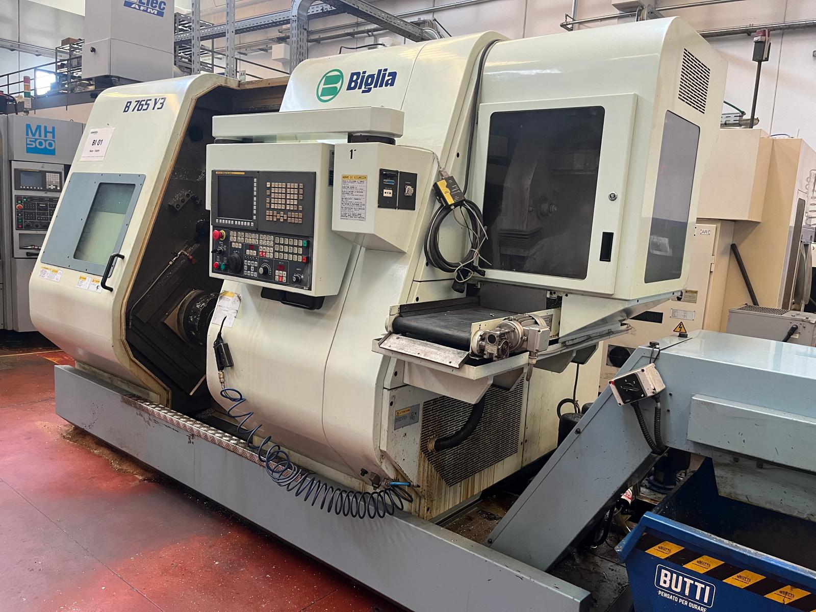Cnc lathe BIGLIA B765 Y3
