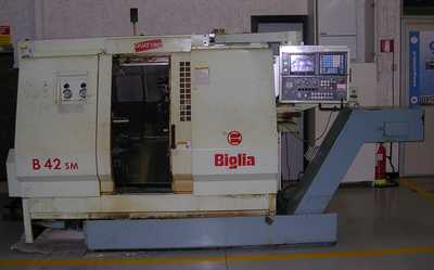Cnc lathe FANUC B42 SM