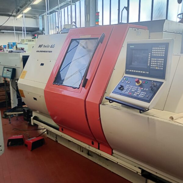 Cnc lathe GILDEMEISTER MF TWIN 65