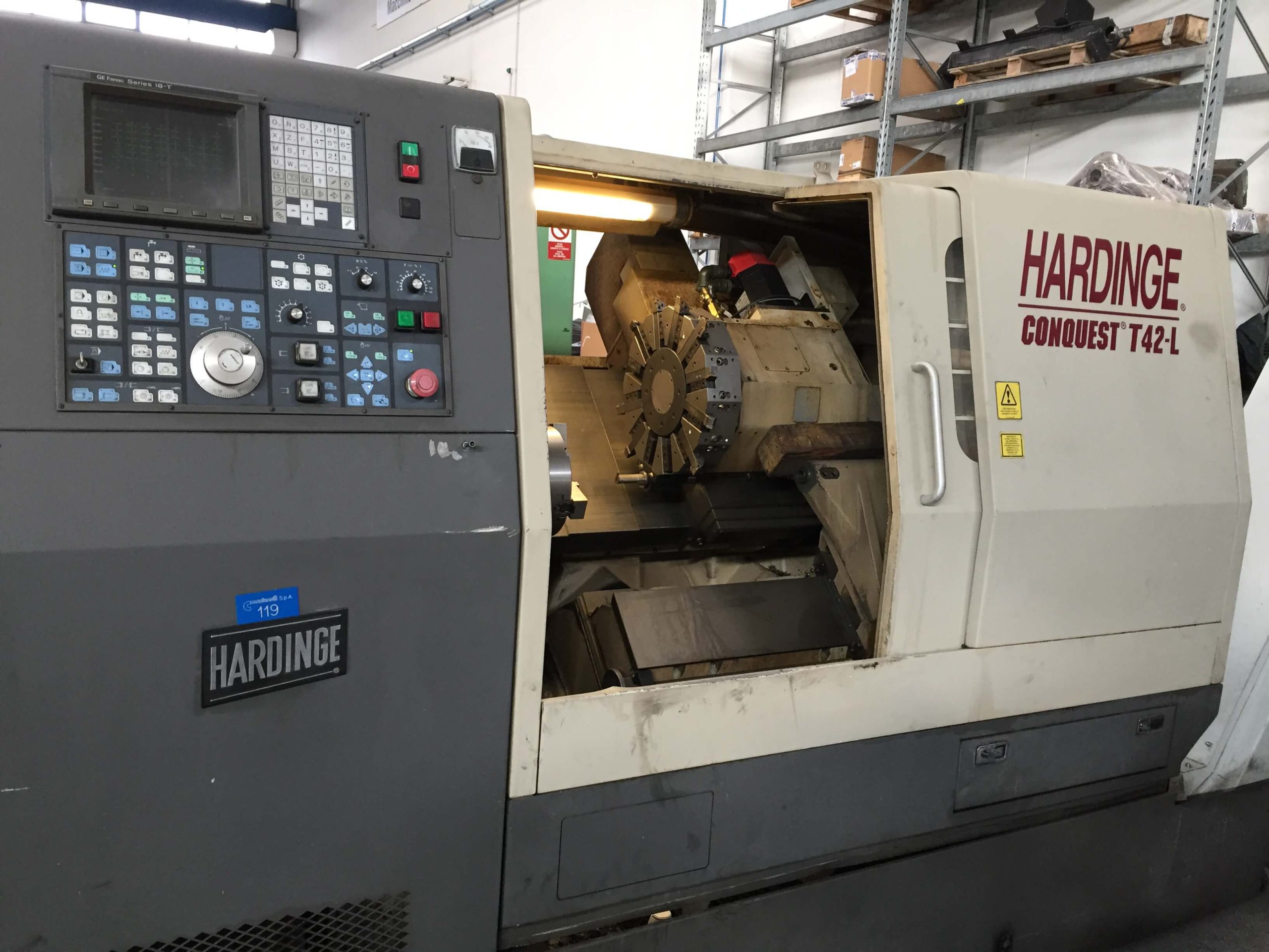 Cnc lathe HARDINGE CONQUEST T42 SG42