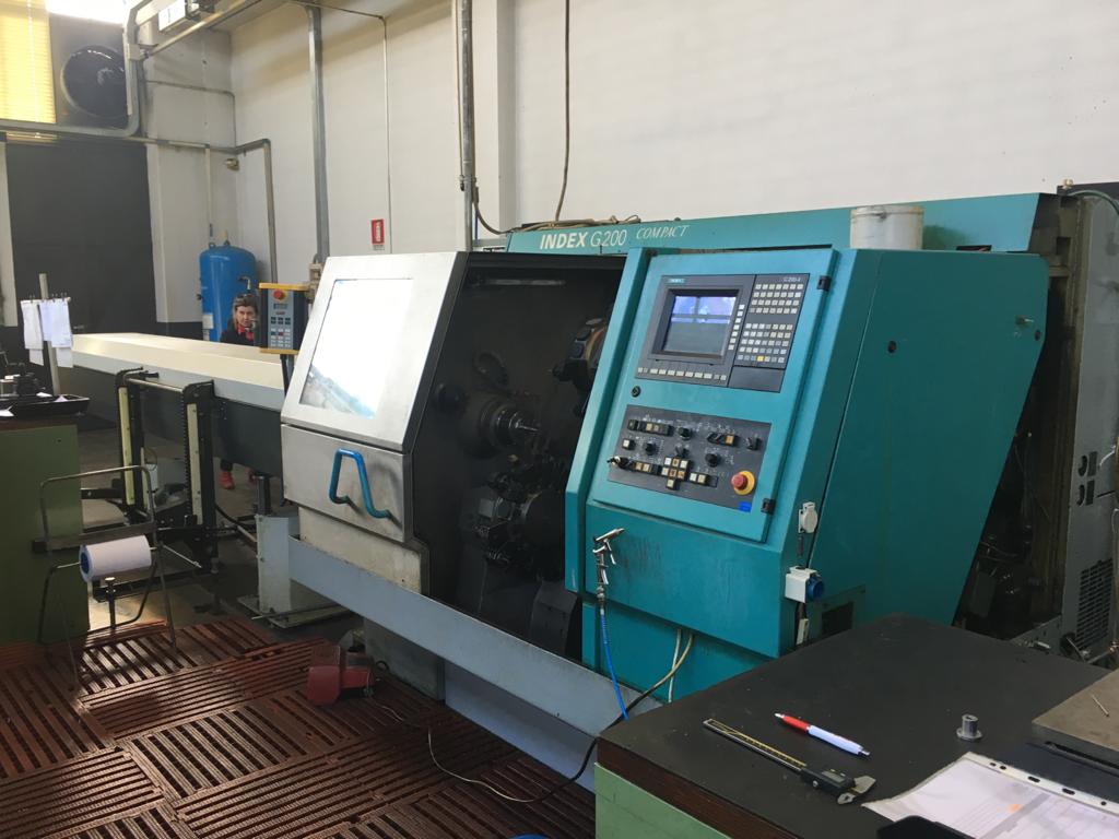 Cnc lathe INDEX G 200 COMPACT