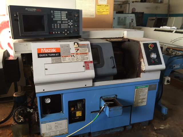 Cnc lathe MAZAK QUICKTURN 6T