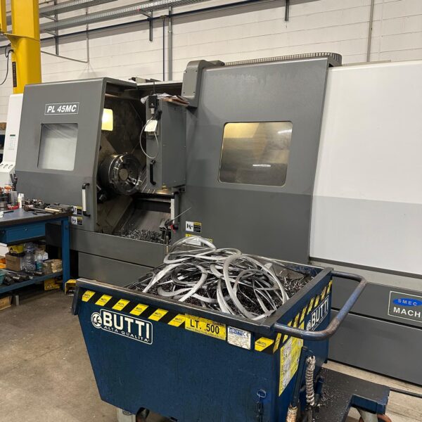Cnc lathe SMEC PL45MC/2200