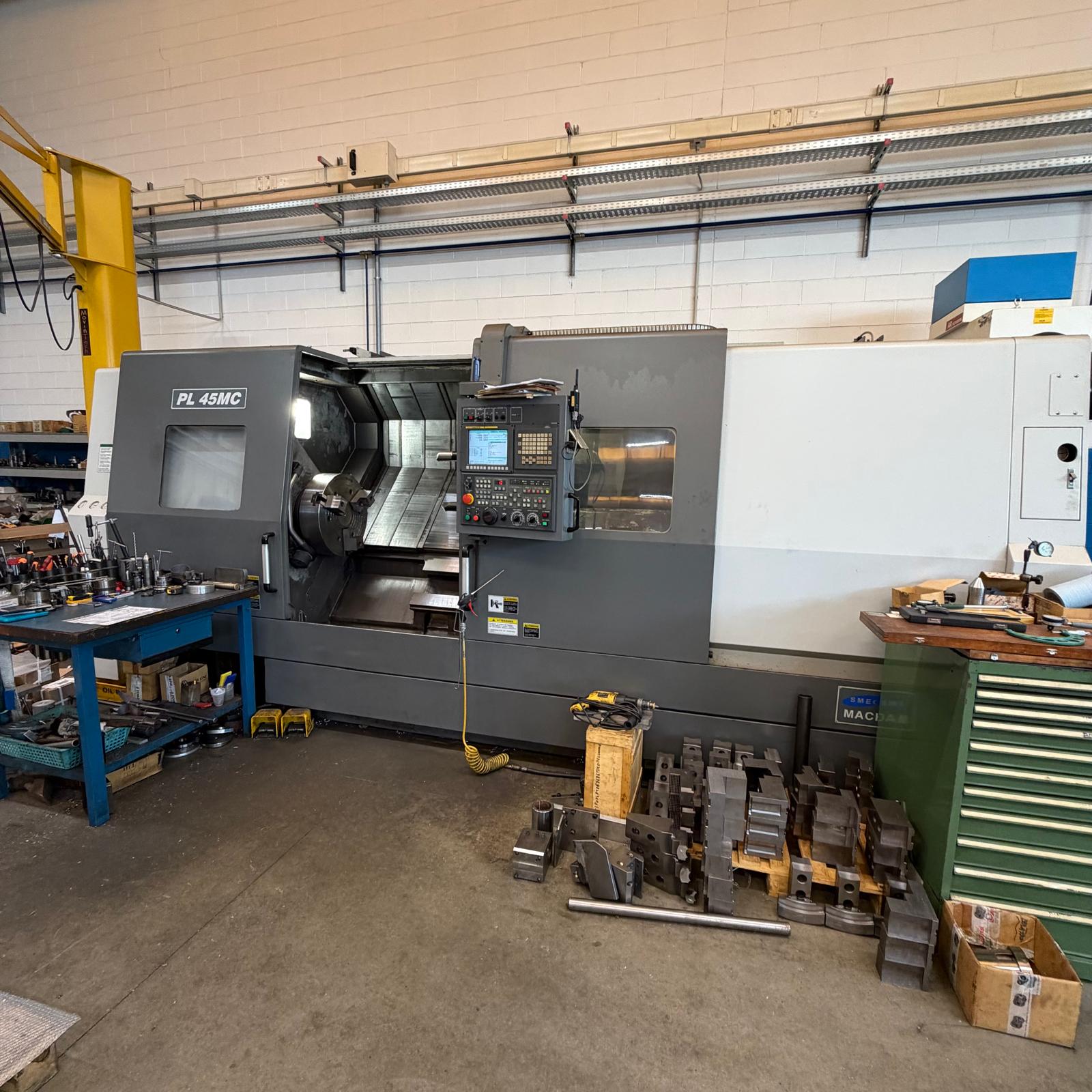 Cnc lathe SMEC PL45MC/2200