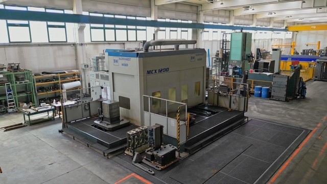 Horizontal machining center BURKHADT & WEBER MCX 1200