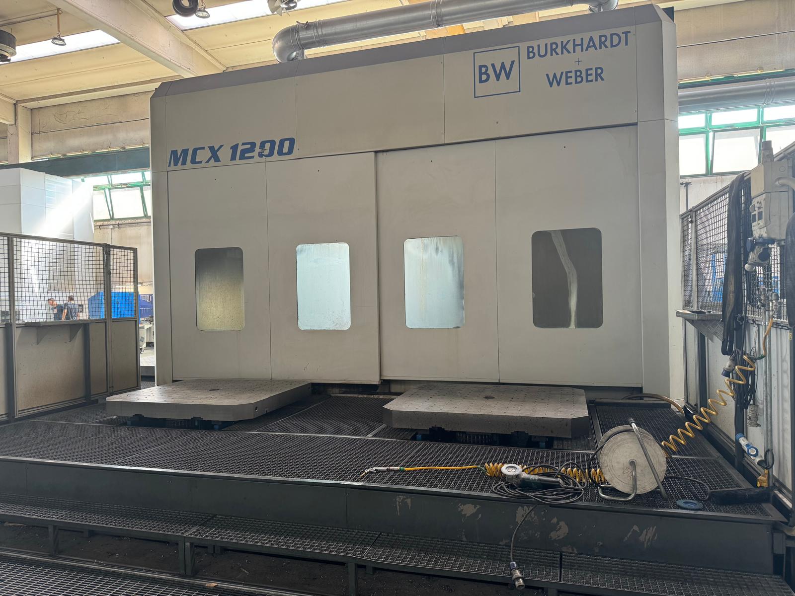 Horizontal machining center BURKHADT & WEBER MCX 1200