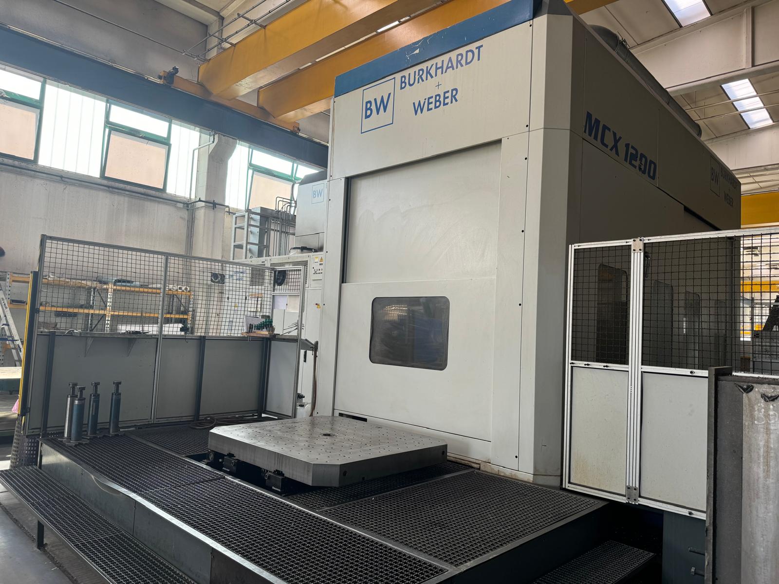 Horizontal machining center BURKHADT & WEBER MCX 1200