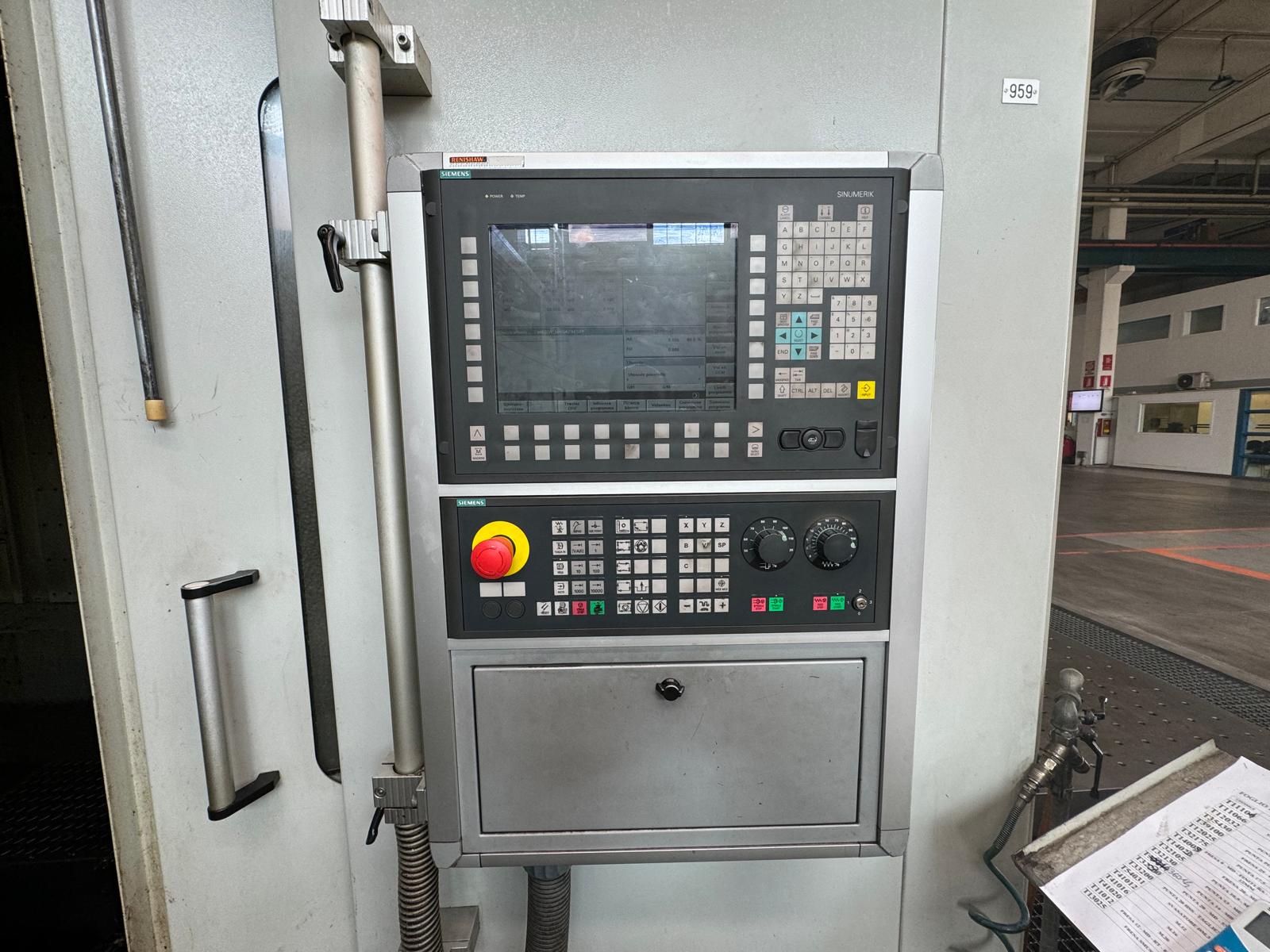 Horizontal machining center BURKHADT & WEBER MCX 1200