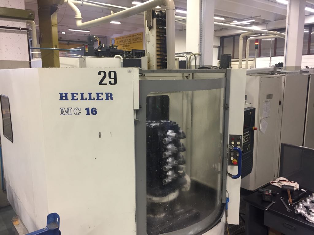 Horizontal machining center HELLER MC 16