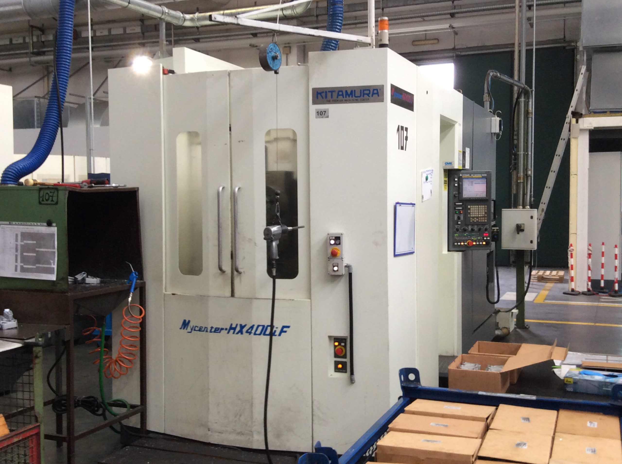 Horizontal machining center KITAMURA HX400iF