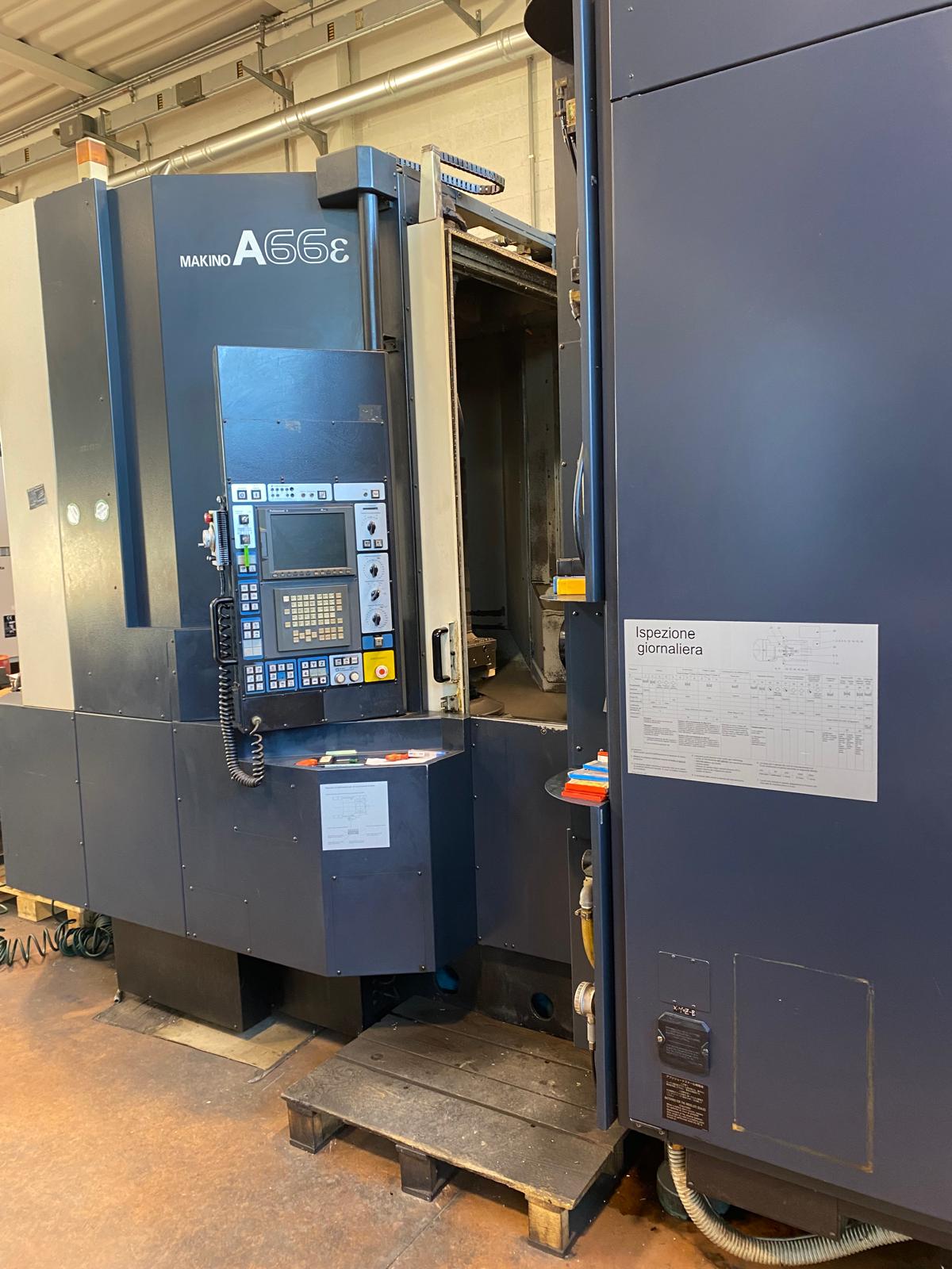 Horizontal machining center MAKINO A66 E