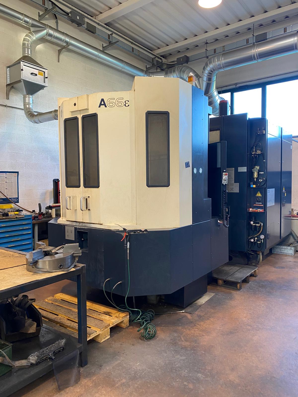 Horizontal machining center MAKINO A66 E