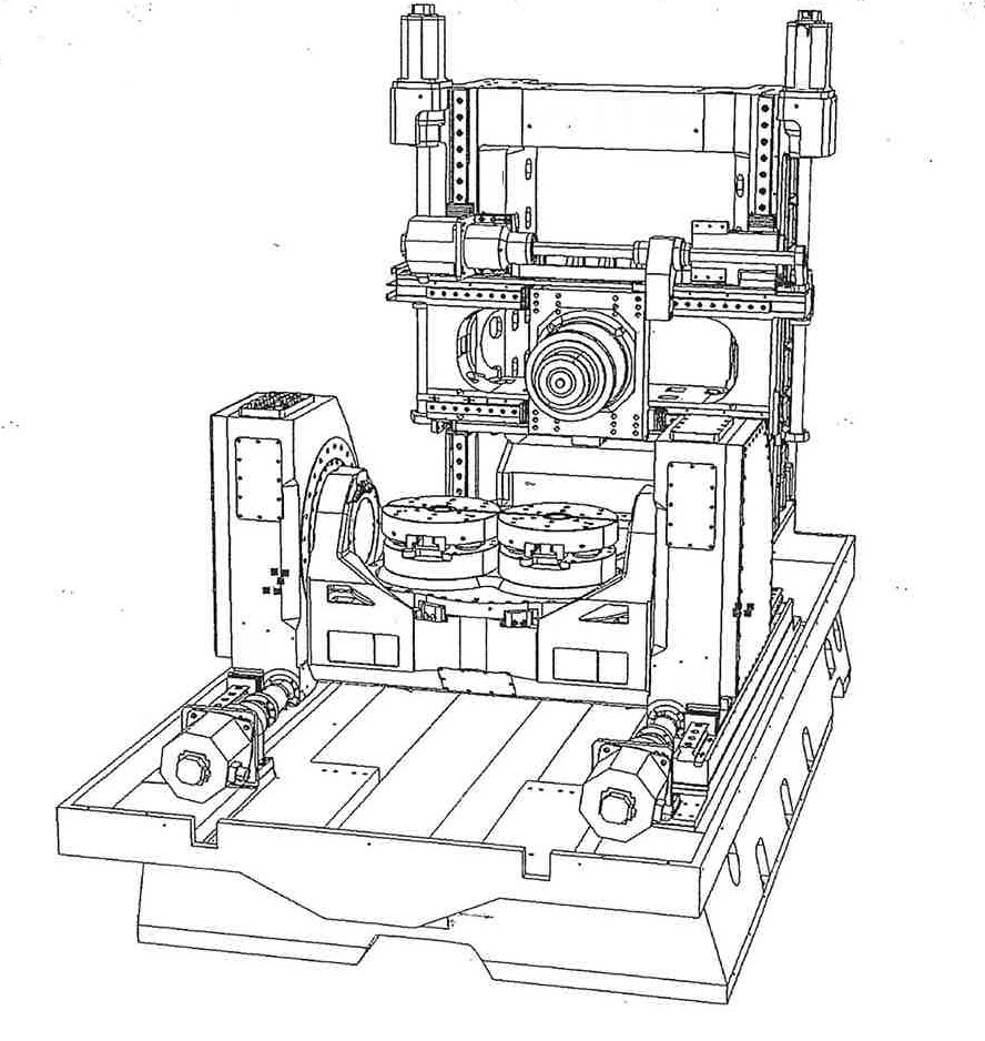 Horizontal machining center MCM CONCEPT