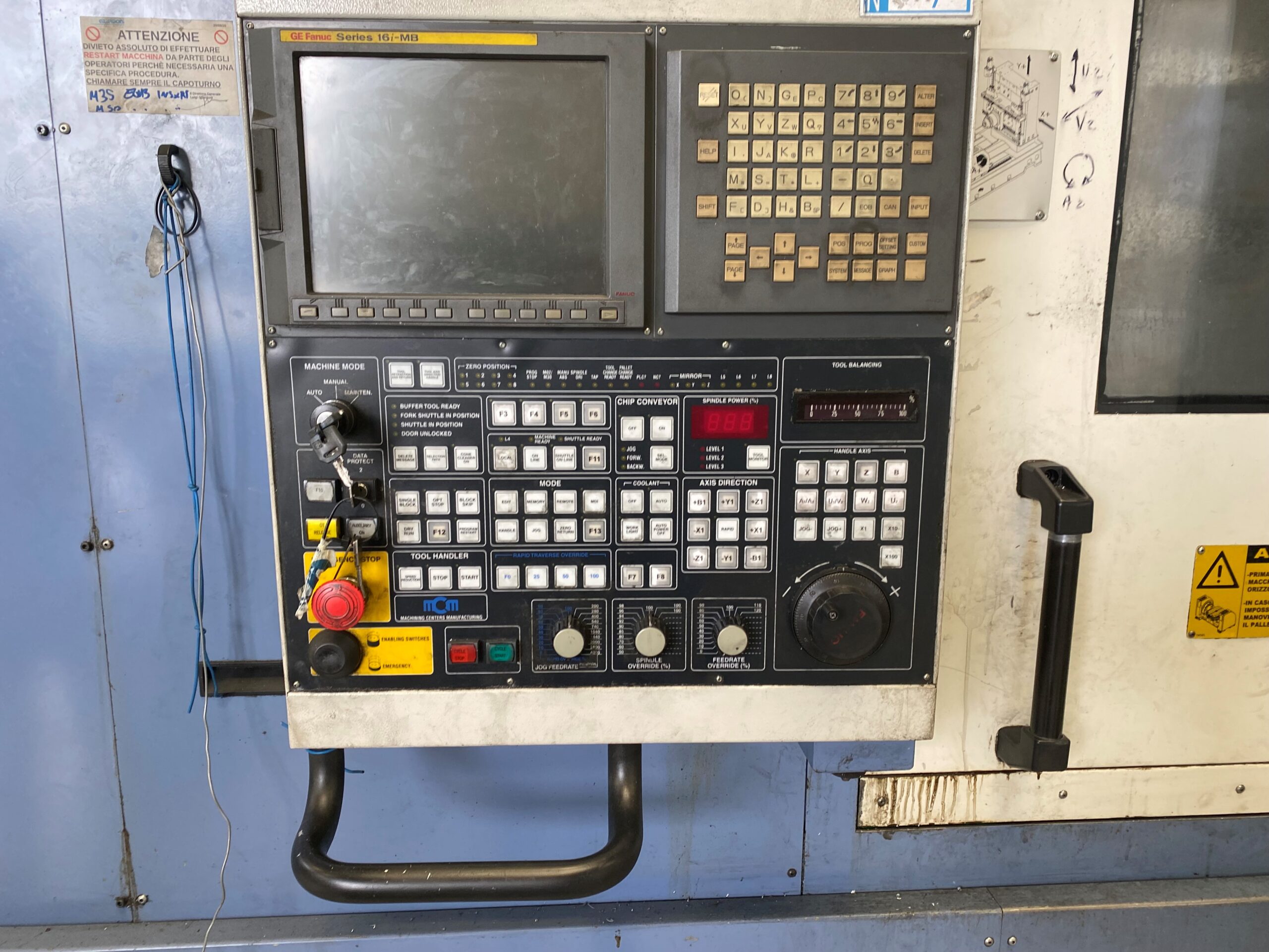 Horizontal machining center MCM CONCEPT