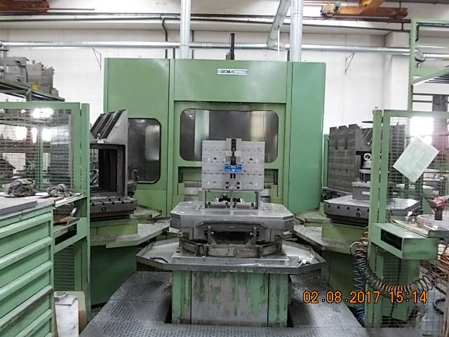 Horizontal machining center SECMU SISTEMA 8