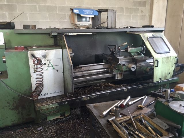 Tech-in lathe OMG ZANOLETTI CNA 250