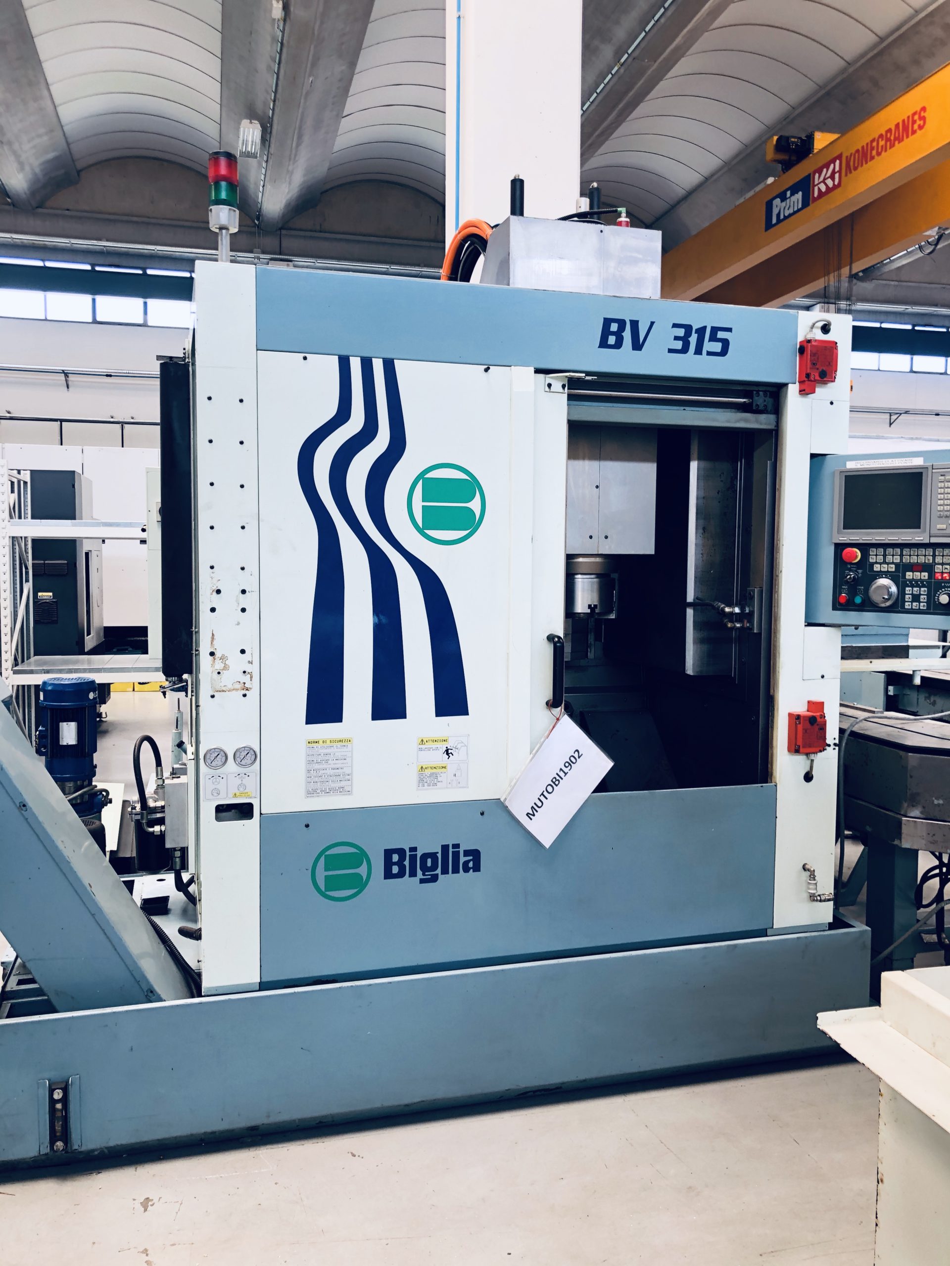 Vertical lathe/Turning mill BIGLIA BV 315