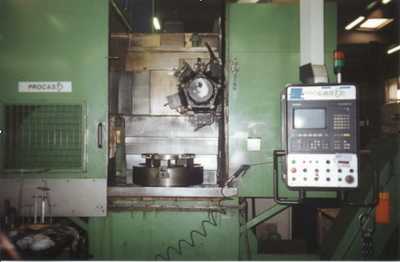 Vertical lathe/Turning mill TVA FNC 50