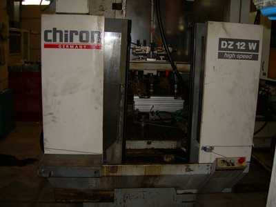Vertical machining center CHIRON DZ 12 W