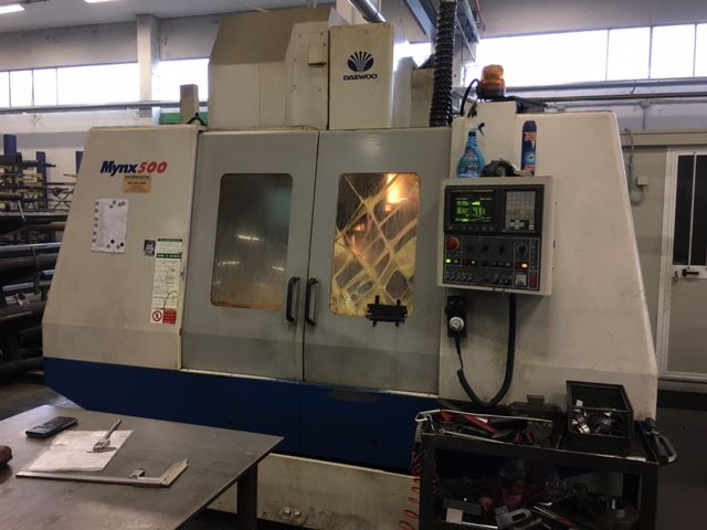 Vertical machining center DAEWOO MYNX 500