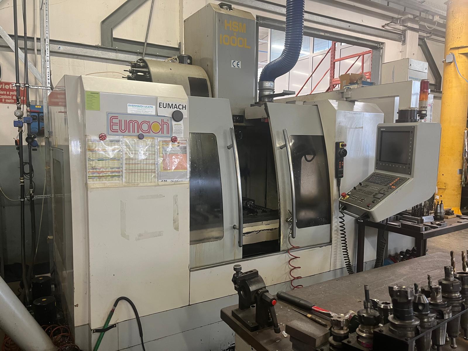 Vertical machining center EUMACH HSM 1000L