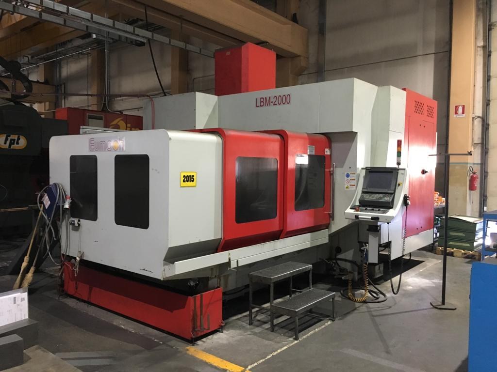 Vertical machining center EUMACH LBM 2000