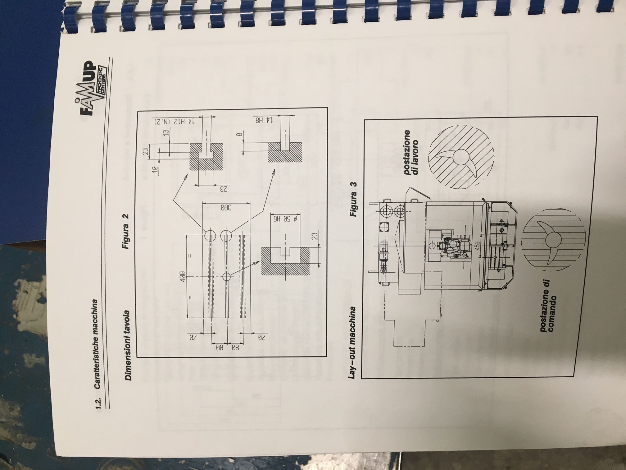 Vertical machining center FAMUP MCP 45 EVOLUTION