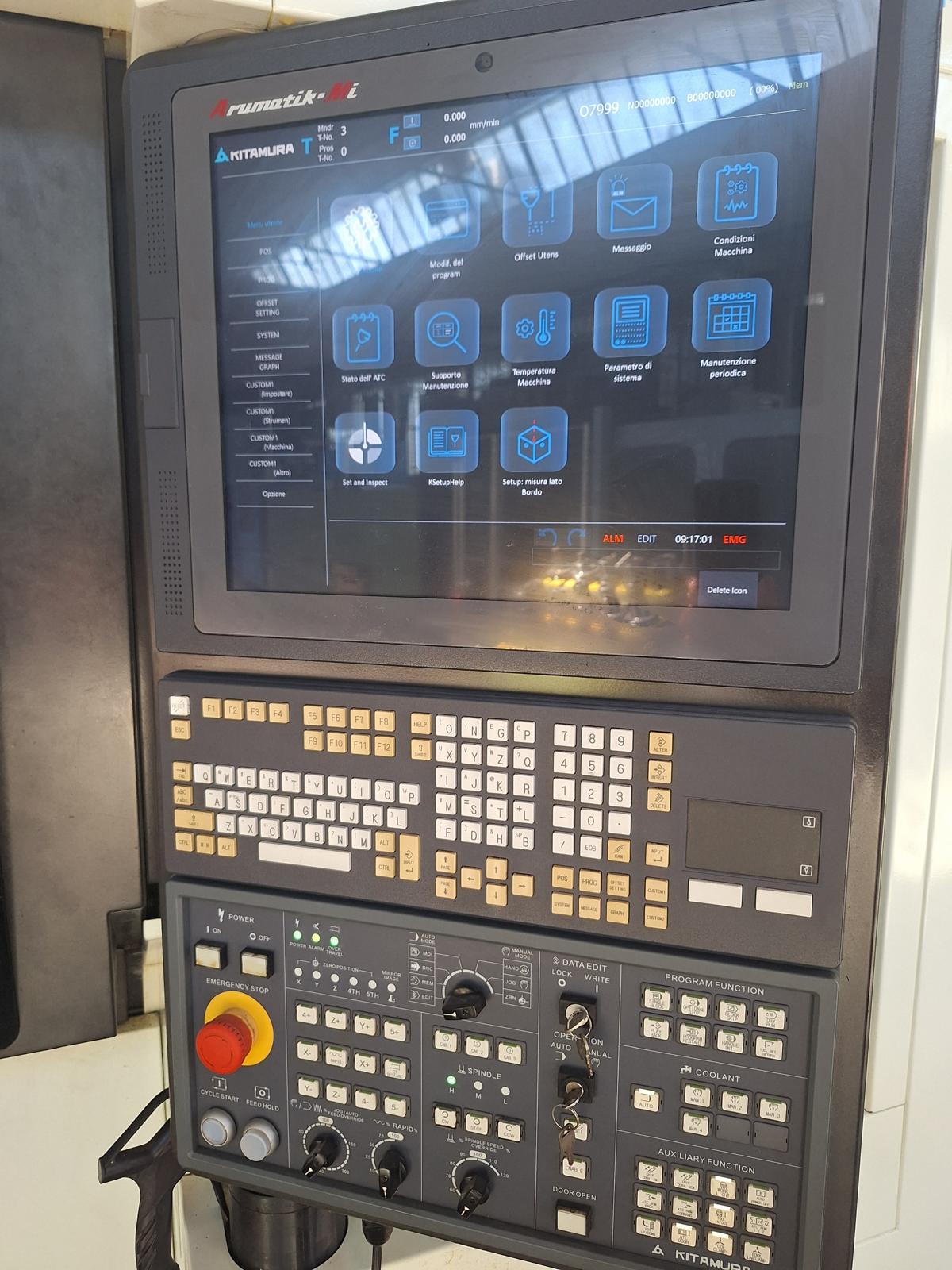Vertical machining center KITAMURA BRIDGECENTER 6G#50