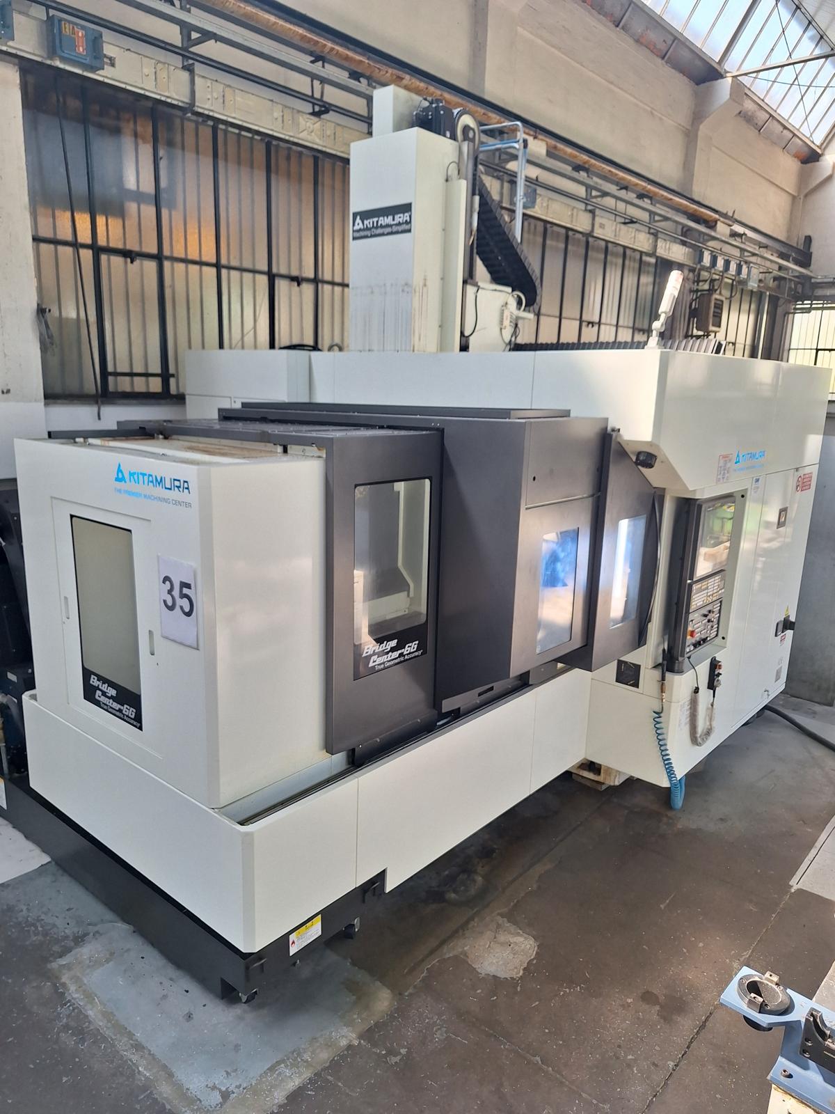 Vertical machining center KITAMURA BRIDGECENTER 6G#50