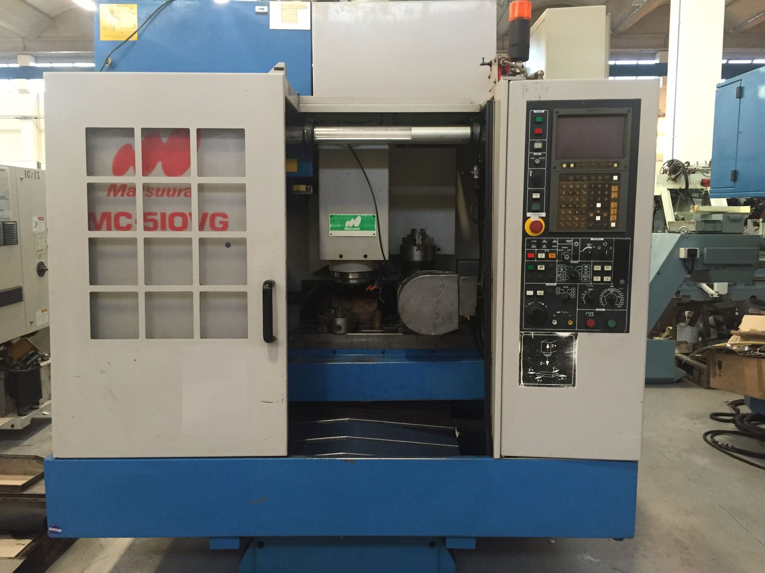 Vertical machining center MATSUURA MC 510 VG