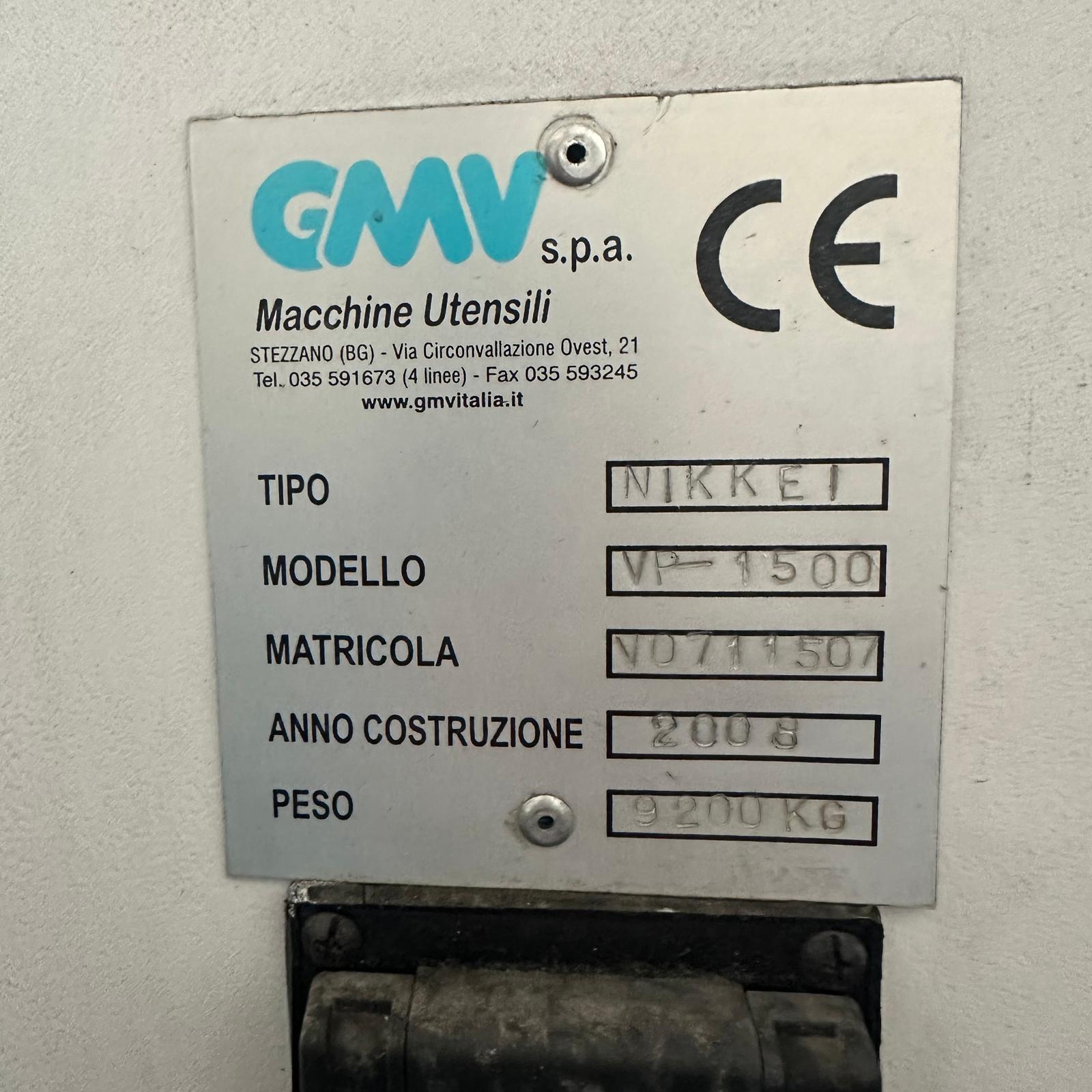 Vertical machining center NIKKEI VP1500#40