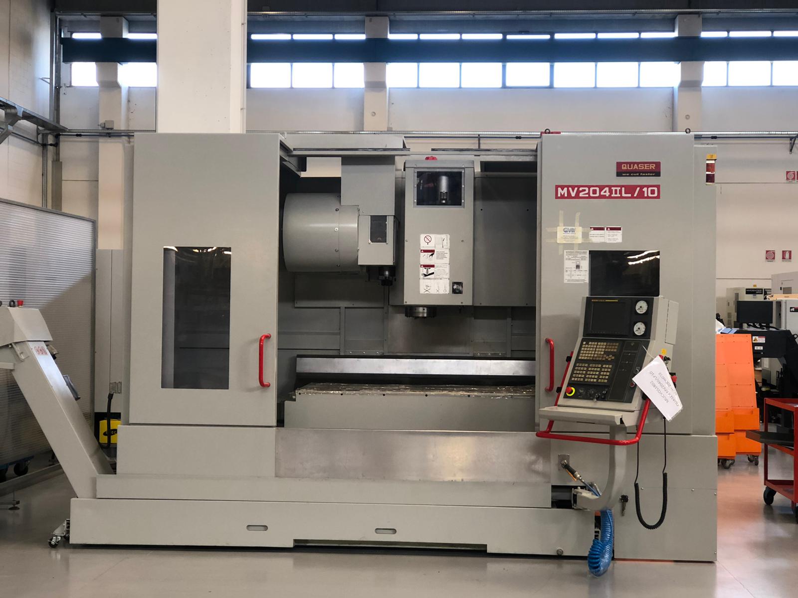 Vertical machining center QUASER MV 204 II/LP10
