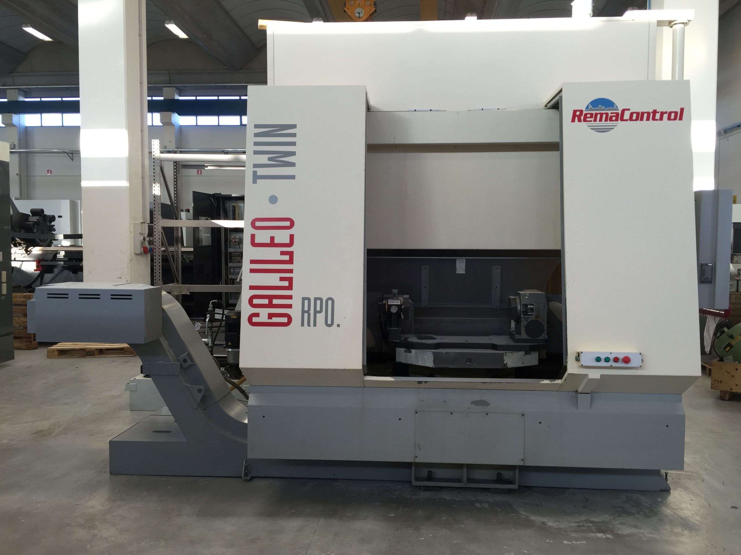 Vertical machining center REMA CONTROL GALILEO TWIN RP 0.7